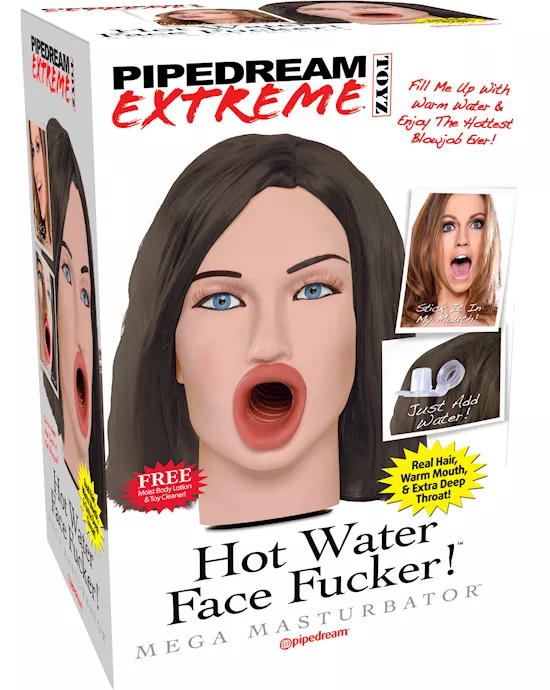 Pipedream Extreme Toyz Hot Water Face Fucker! Brunette