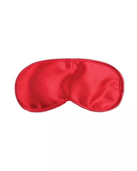Red Satin Love Mask