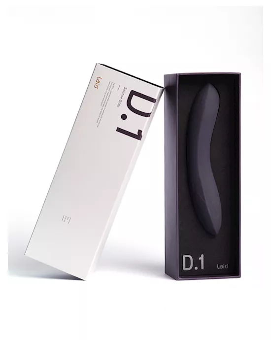 Laid D1 Silicone Dildo 200mm Black