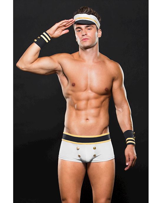 Envy Sailor Bottom Cuffs & Hat 3 Piece