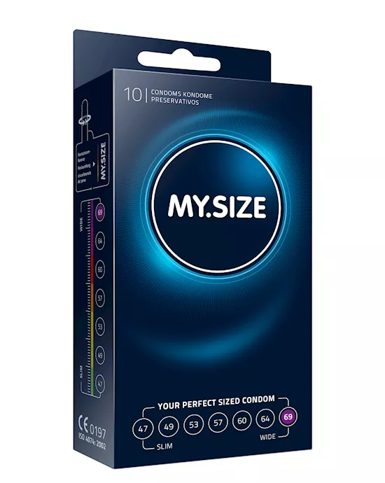 My Size Condoms 69mm 10pk
