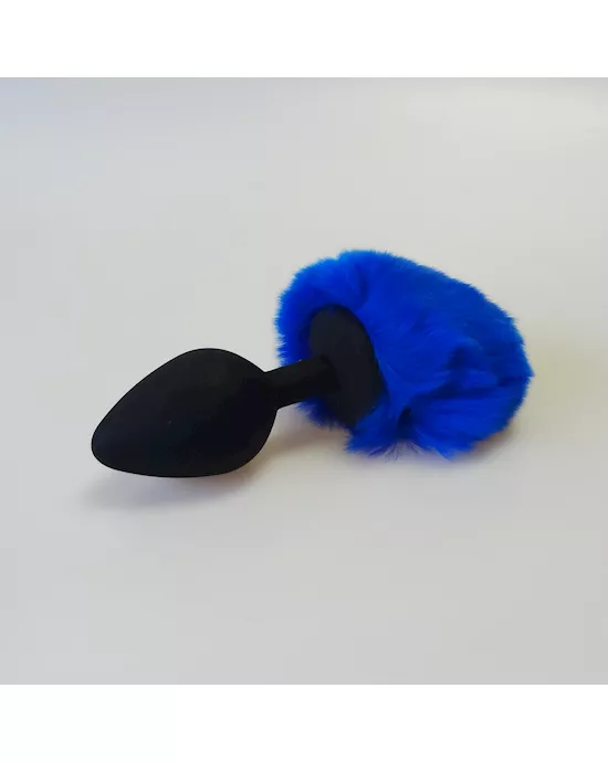 Fluffy Bunny Silicone Butt Plug