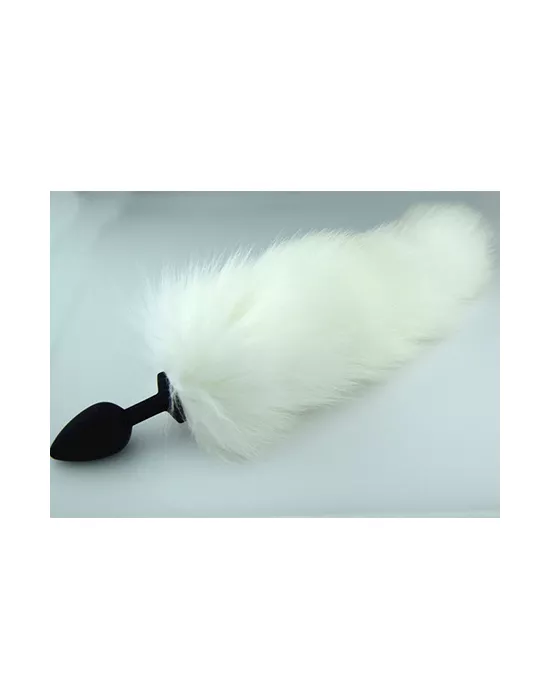 Silicone Butt Plug With Tail