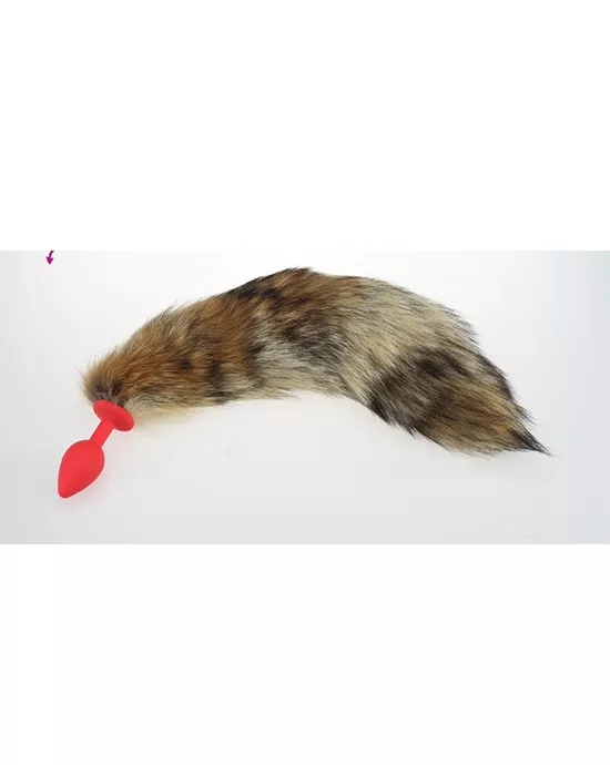 Frisky Fox Tail Silicone Butt Plug