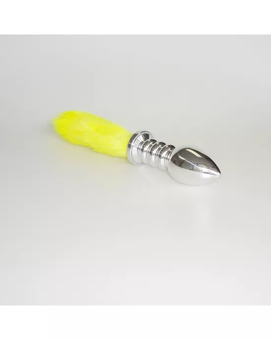 Ultra Soft and Bright Fox Tail Butt Plug