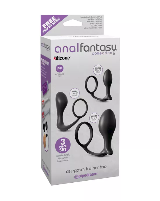 Anal Fantasy Collection Ass-Gasm Trainer Trio