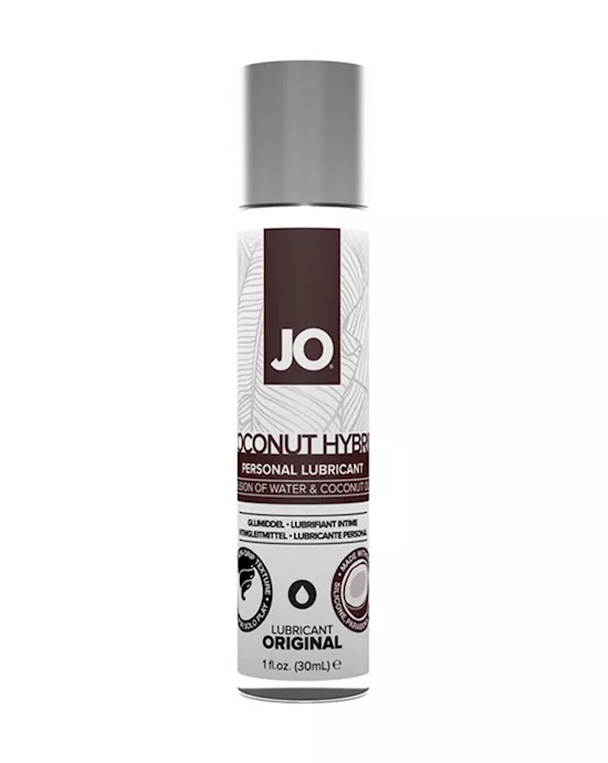 JO Silicone Free Hybrid Lubricant With Coconut Original 1Floz/30ml