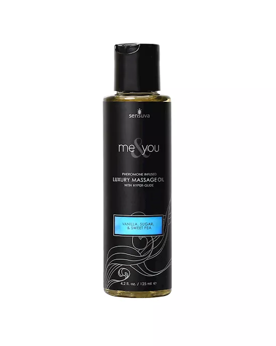 Me & You Massage Oil Vanilla Sugar Sweet Pea 125ml