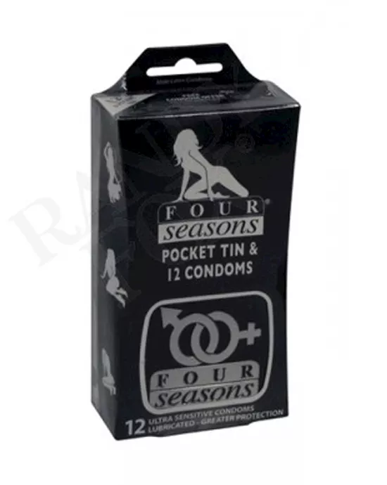 Four Seasons 12s Regular In Black Collectors Tin