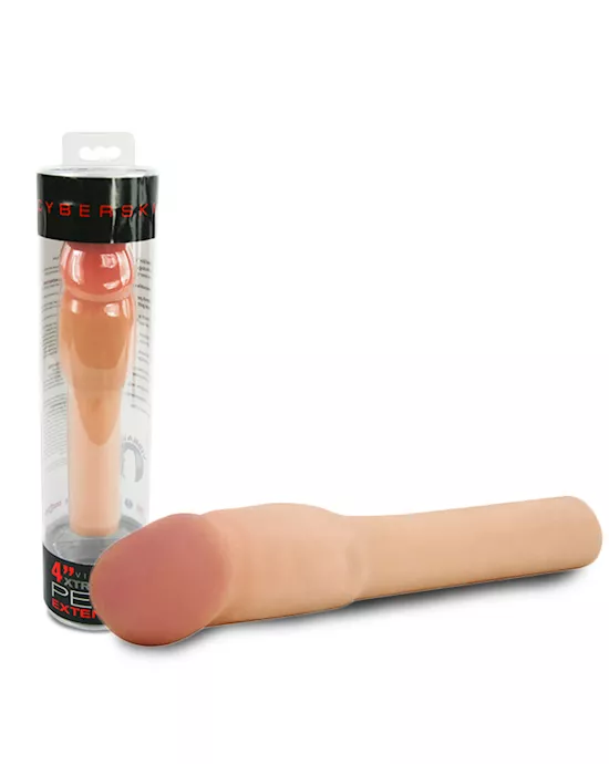 CyberSkin 4 Xtra Thick Vibrating Transformer Penis Extension