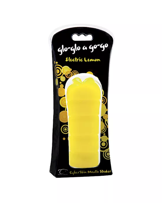 Glo-Glo a Go-Go Electric  CyberSkin Mouth Stroker