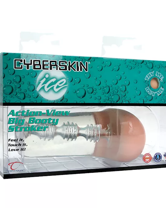 CyberSkin Ice Action-View Big Booty Stroker