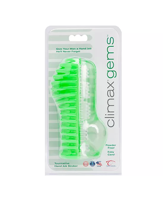 Climax Gems Tourmaline Hand Job Stroker
