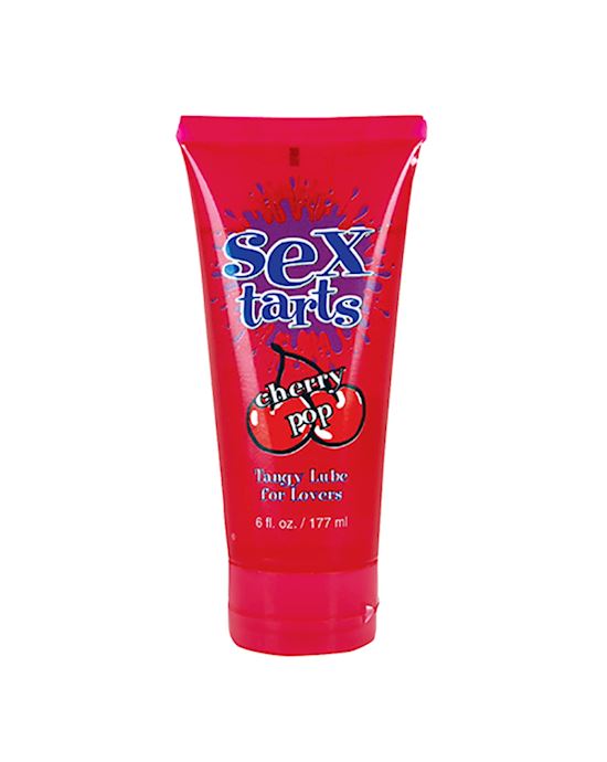 Sex Tarts Lube  Pop 6 Fl Oz 177ml Tube - Cherry