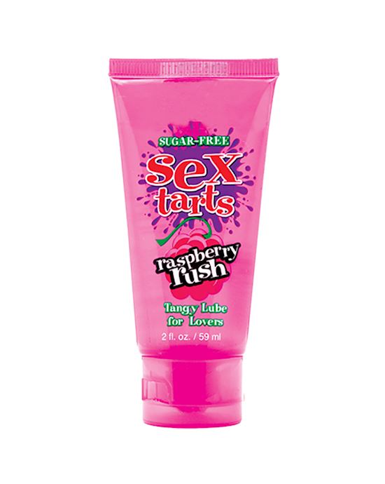 Sex Tarts Lube Raspberry Rush 2 Fl Oz 59 Ml Tube