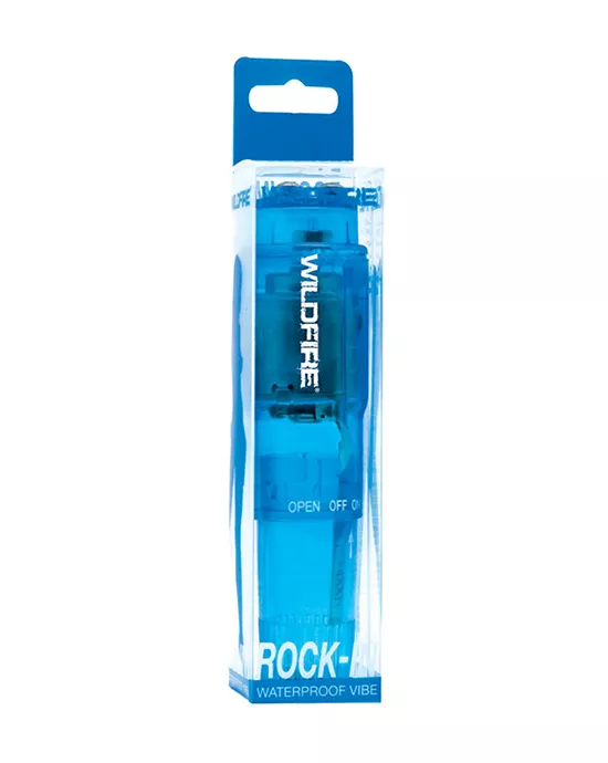 Wildfire Rock-In Waterproof Massager Bright Blue