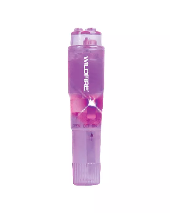 Wildfire Rock-In Waterproof Massager Bright Purple