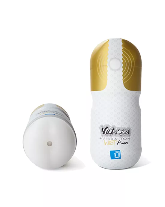 Vulcan Love Skin Masturbator Wet Anus + Vibe