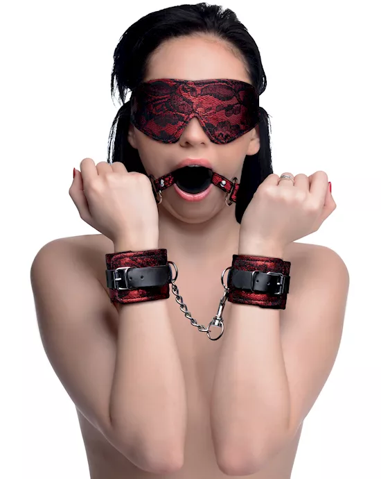 Laced Up 5 Piece Bondage Set
