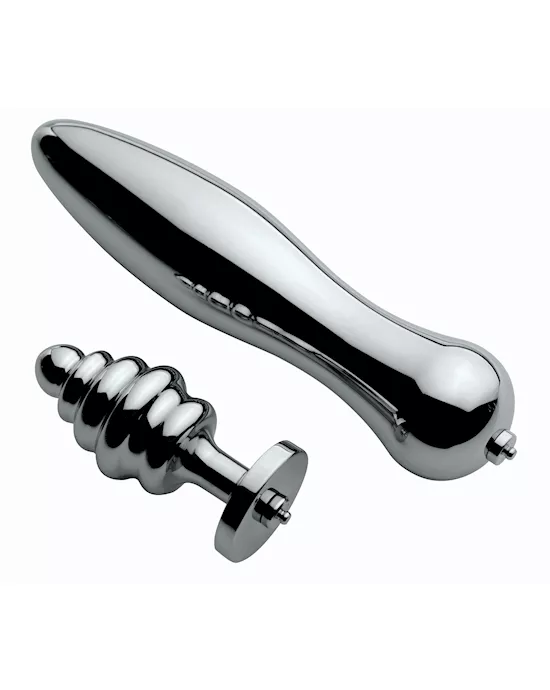 Deluxe Voltaic For Her Stainless Steel Female E-stim Kit
