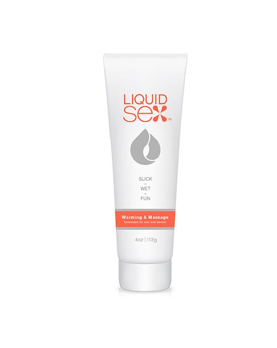 Liquid Sex Warming & Massage 4 Fl Oz 118 Ml Tube