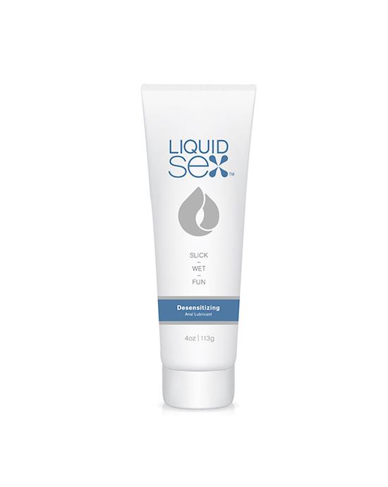 Liquid Sex Desensitizing Anal Lube 4 Oz 118 G Tube