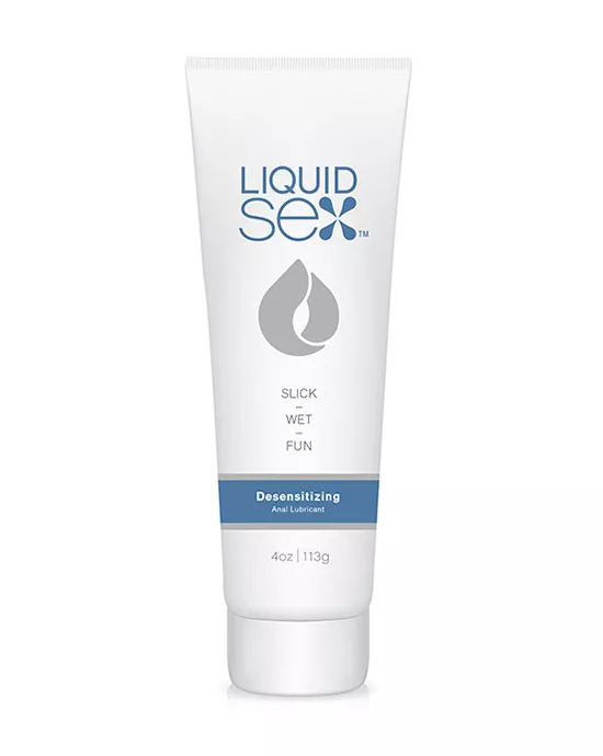 Liquid Sex Desensitizing Anal Lube 4 Oz 118 G Tube
