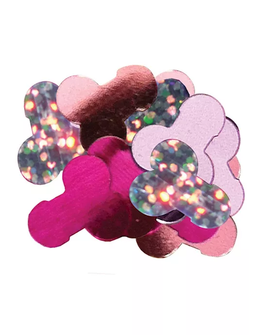 Jumbo Mylar Pecker Party Confetti