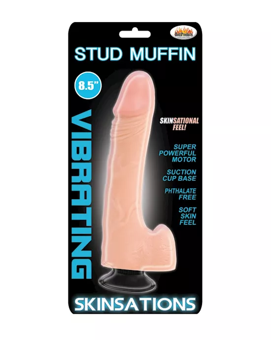 Skinsations Stud Muffin 8.5inch Vibrating