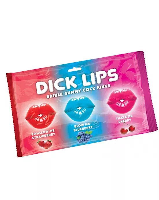 Dick Lips Gummy Cock Rings