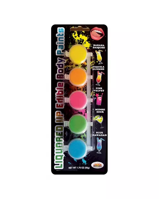 Liquored Up Edible Body Paints