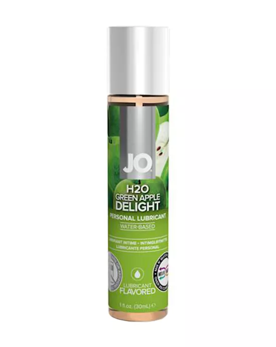 Jo H2o Flavored Lubricant Green Apple