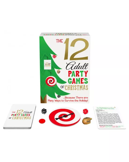 12 Adult Party Games of Christmas
