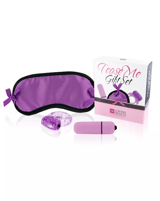 LoversPremium Tease Me Gift Set Purple