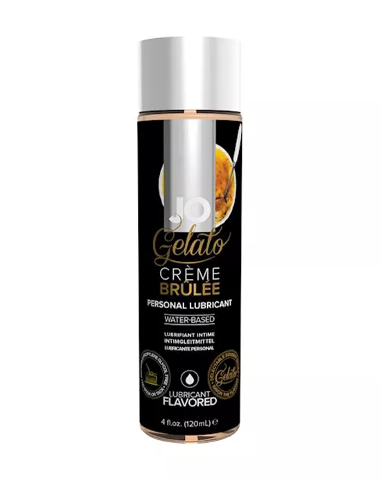 System JO Gelato Creme Brulee Lubricant WaterBased 120 ml