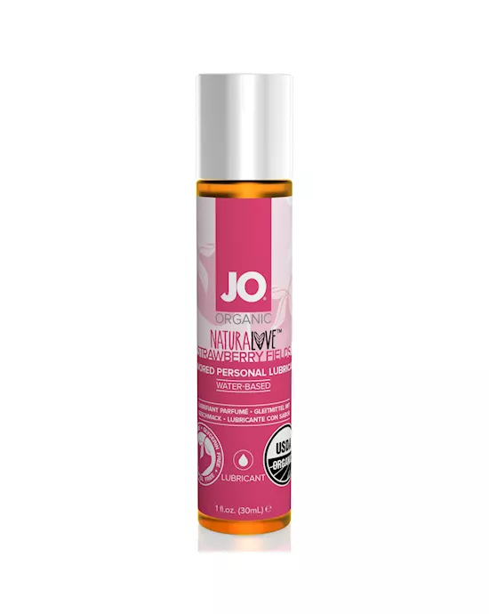 System JO Organic Lubricant  30 ml  Strawberry