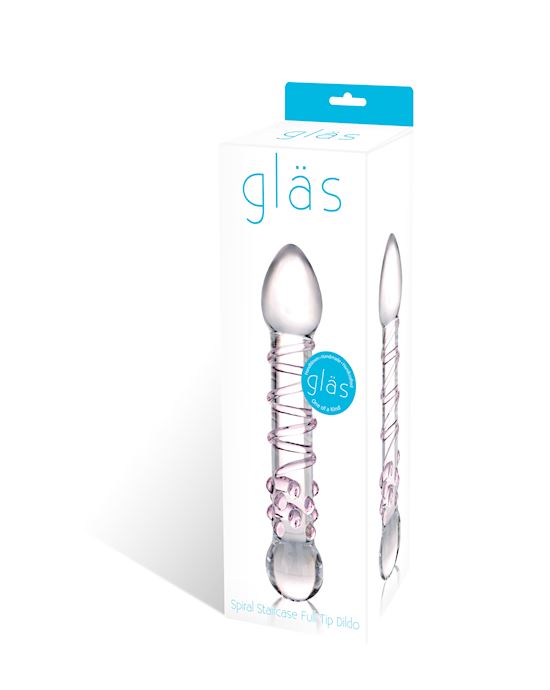 Glas Spiral Staircase Full Glass Dildo