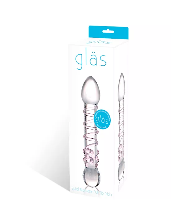 Glas Spiral Staircase Full Glass Dildo