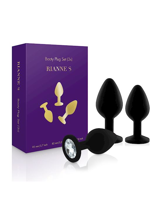 Rs Soiree Booty Plug Set 3x