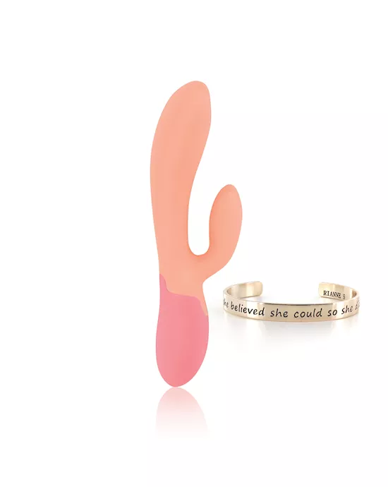 RS Essentials Xena Rabbit Vibrator  & Coral