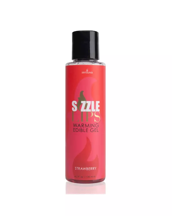 Sensuva Sizzle Lips Warming Edible Gel 125 ml