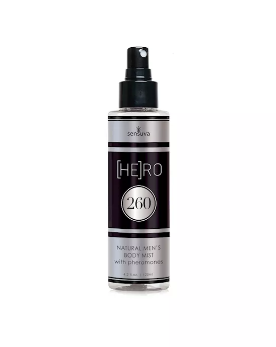 Sensuva HERO 260 Male Pheromone Body Mist 125 ml