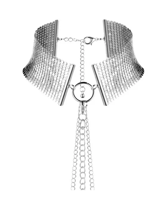 Bijoux Indiscrets Desir Metallique Collar Silver
