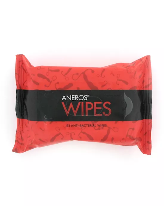 Aneros Anti Bacterial Wipes 25 Pcs