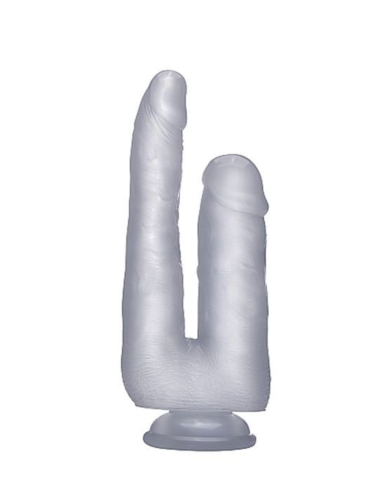 Realistic Double Cock 9 Inch