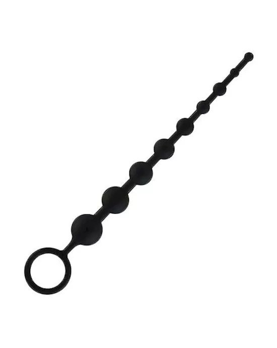 Silicone Anal Beads 9 Balls
