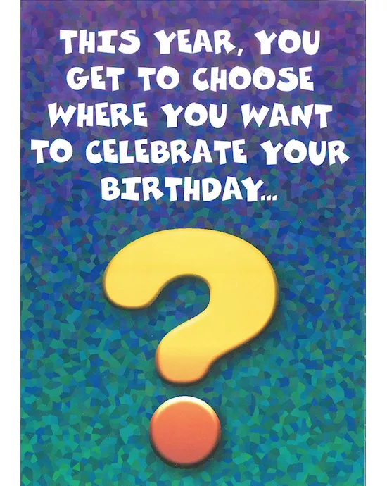 THIS YEAR YOU GET