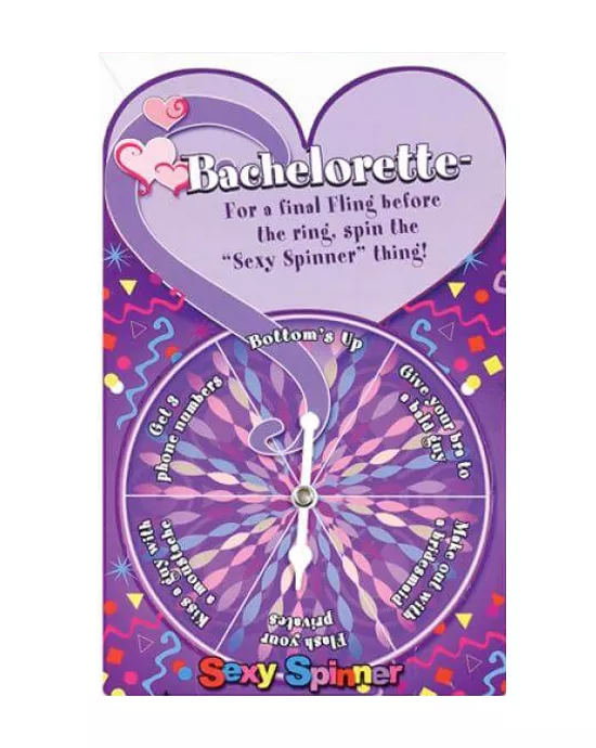 Sexy Spinner Greeting Card Bachelorette