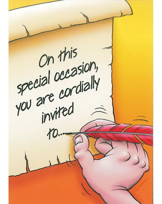 ON THIS SPECIAL OCCASION