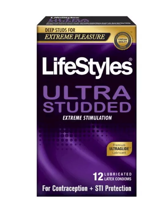 LifeStyles Ultra Studded 12pk